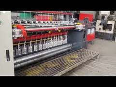 Spazio fisso 75mm 220v di Machine Line Wire del recinto del nodo di Mesh Width 2440mm